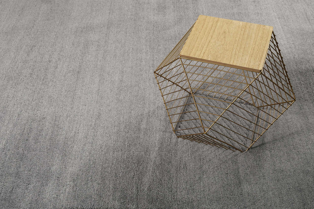 #loft Teppich grau Kurzflor rechteckig