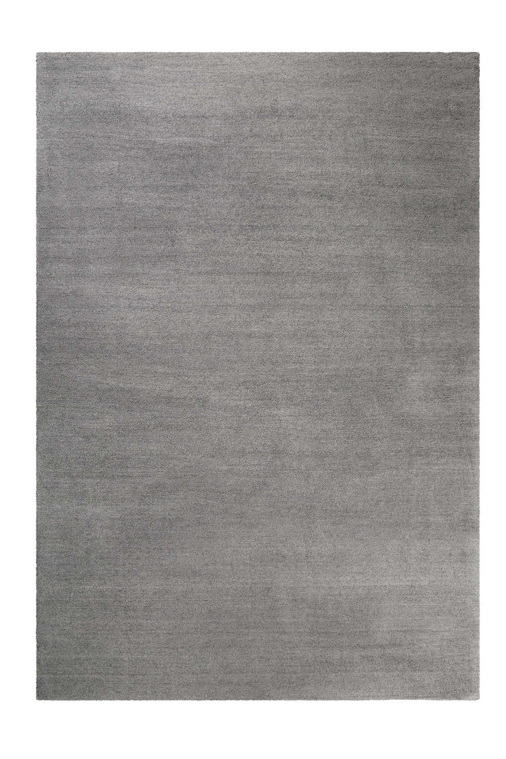 #loft Teppich grau Kurzflor rechteckig