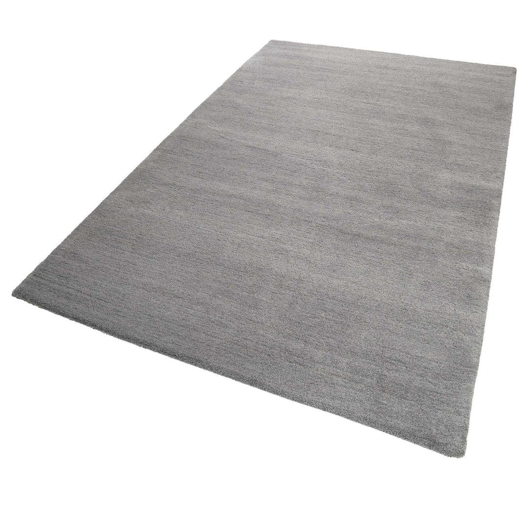 #loft Teppich grau Kurzflor rechteckig