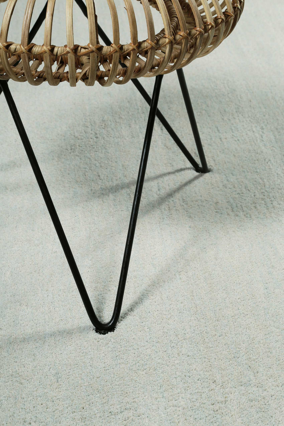 #loft Teppich pastellgrün Kurzflor rechteckig