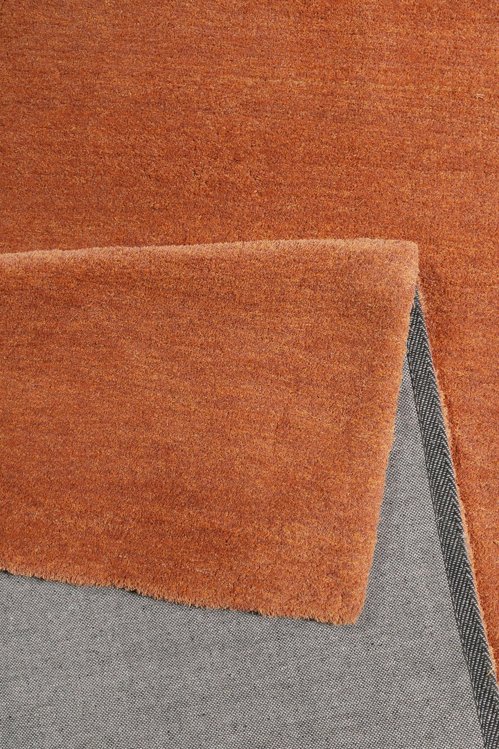 #loft Teppich orange Kurzflor rechteckig