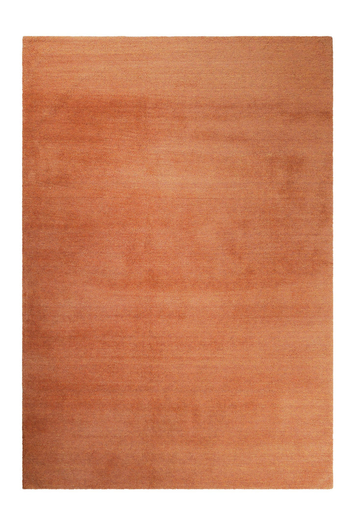 #loft Teppich orange Kurzflor rechteckig