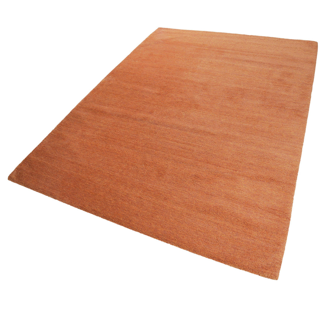 #loft Teppich orange Kurzflor rechteckig