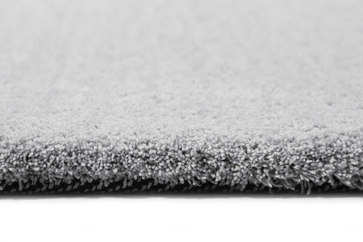 #loft Teppich hellgrau blau Kurzflor rechteckig