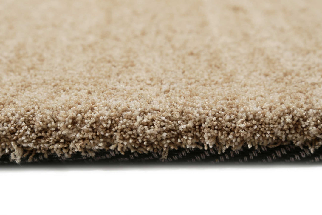 #loft Teppich beige braun meliert Kurzflor rechteckig