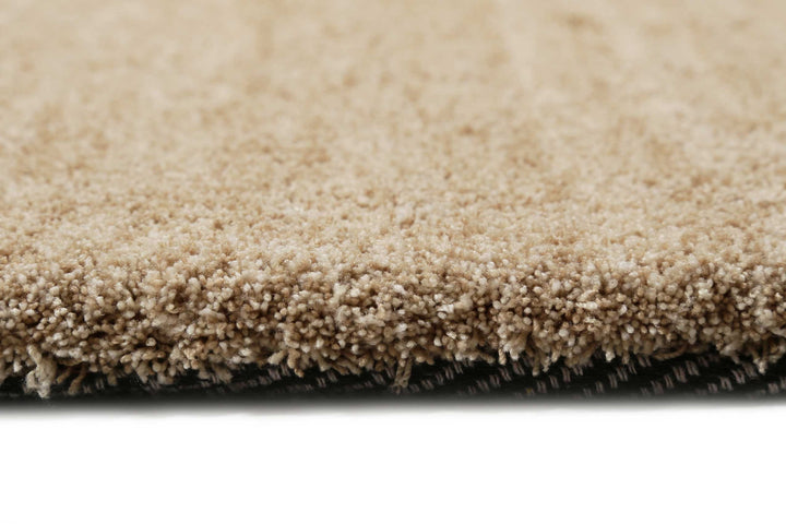 #loft Teppich beige braun meliert Kurzflor rechteckig