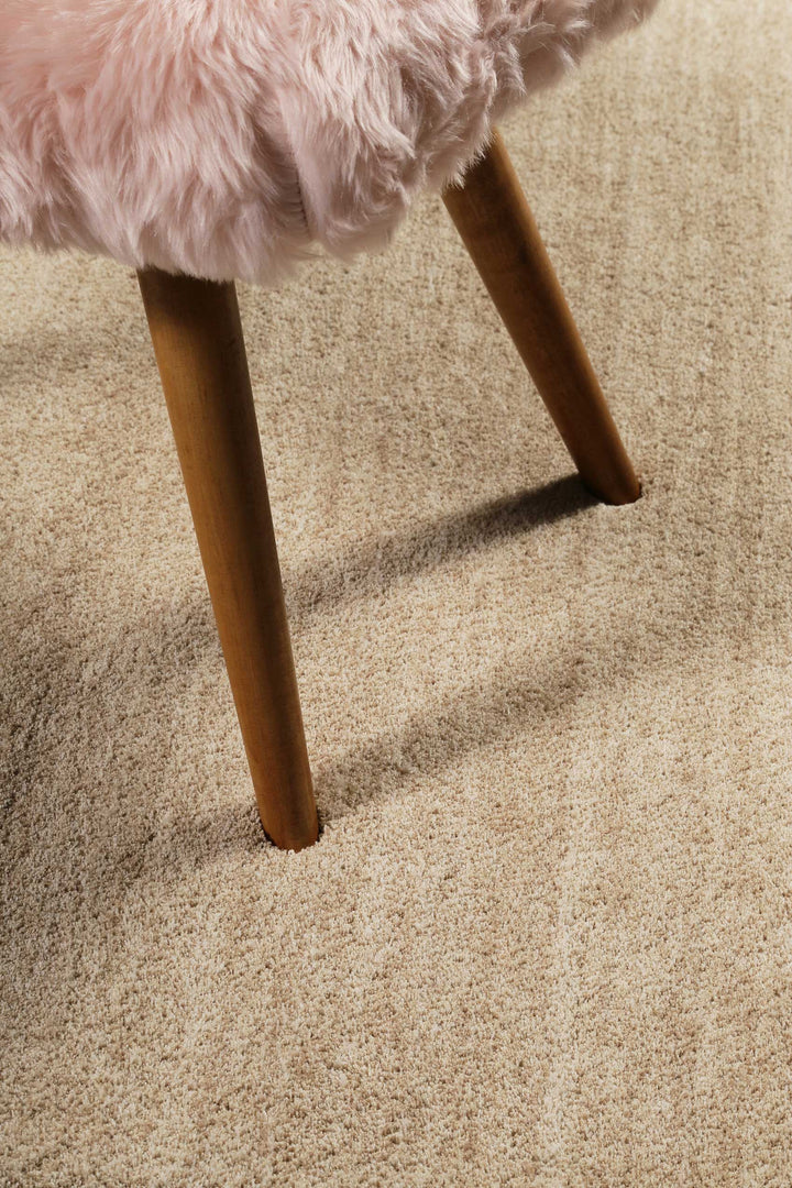 #loft Teppich beige braun meliert Kurzflor rechteckig