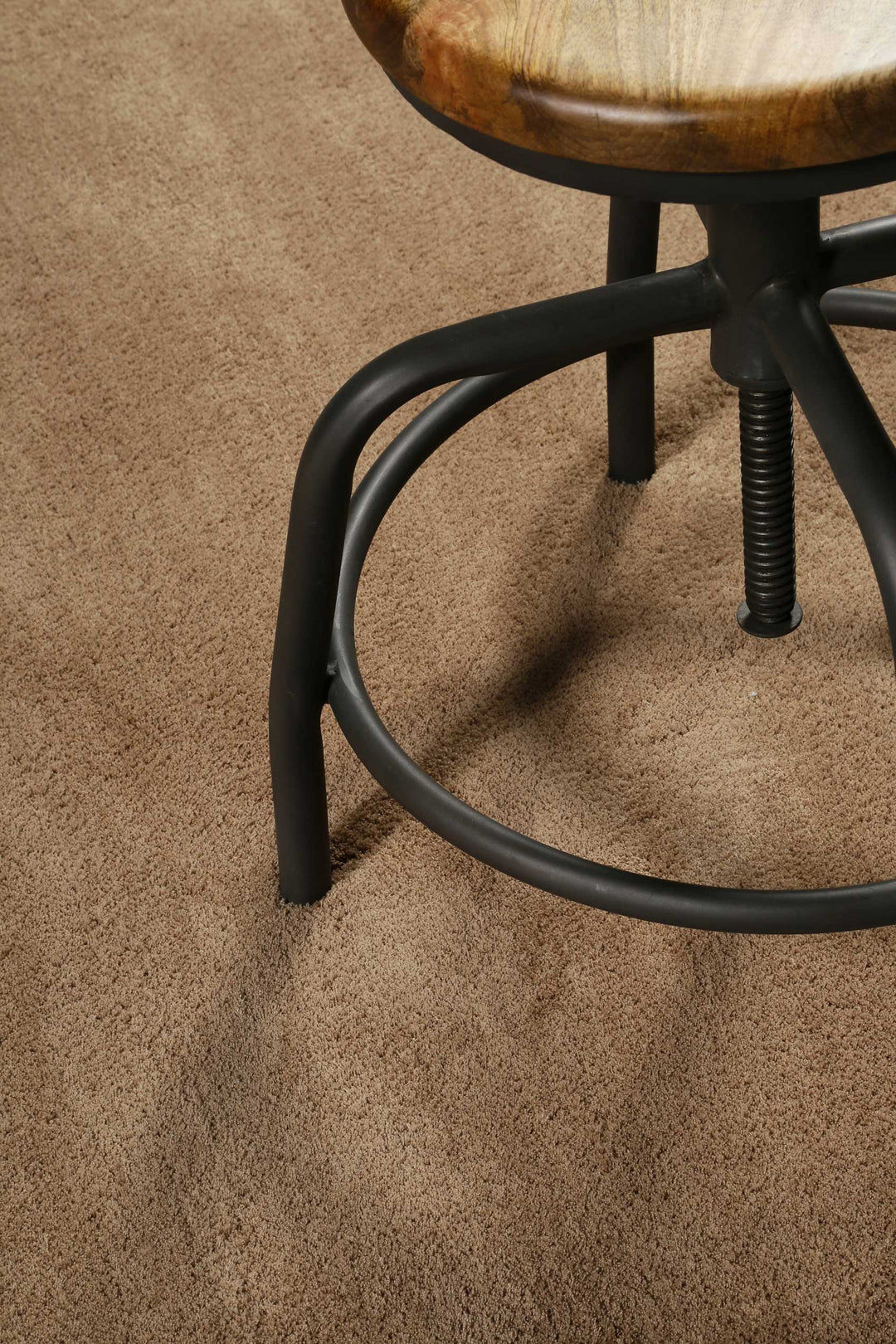 #loft Teppich braun Kurzflor rechteckig