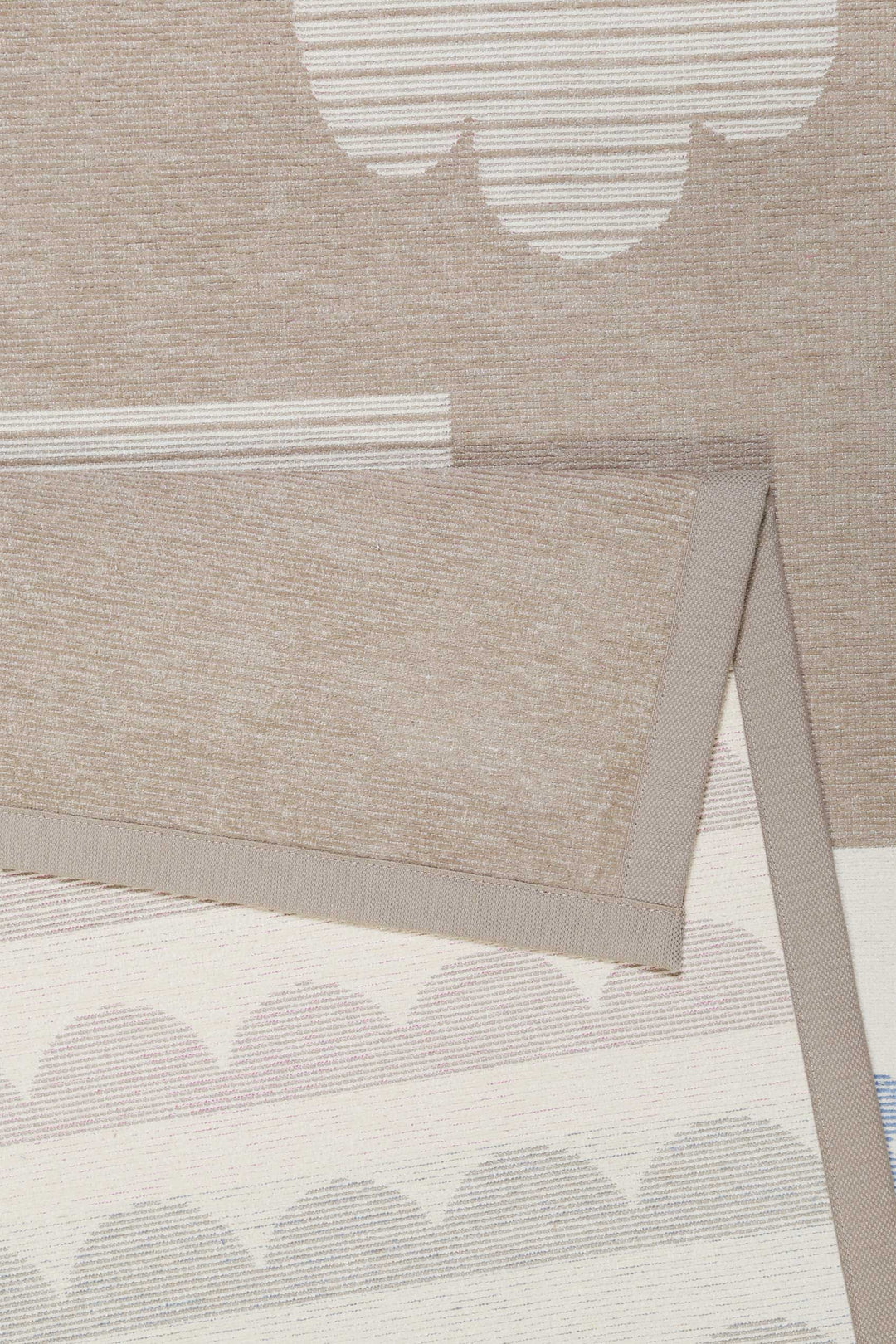 Lovely Rainbow Teppich beige Hochflor rechteckig