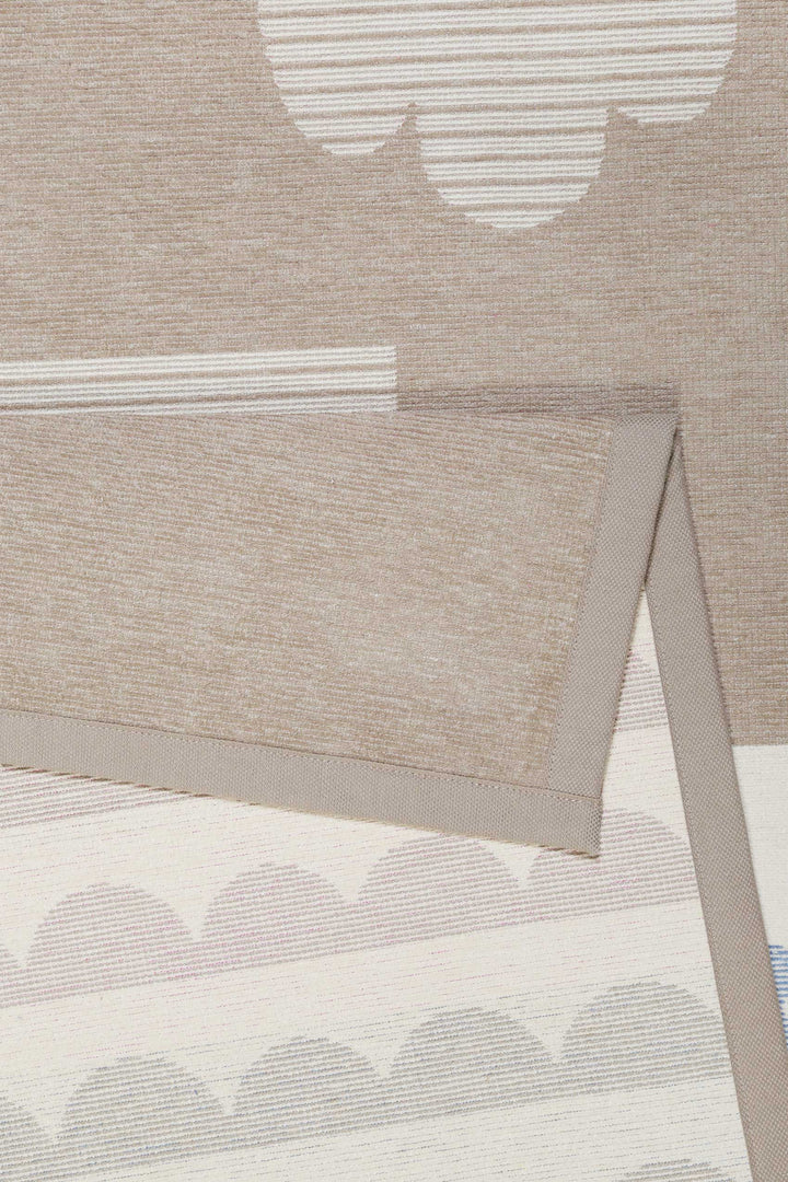 Lovely Rainbow Teppich beige Hochflor rechteckig