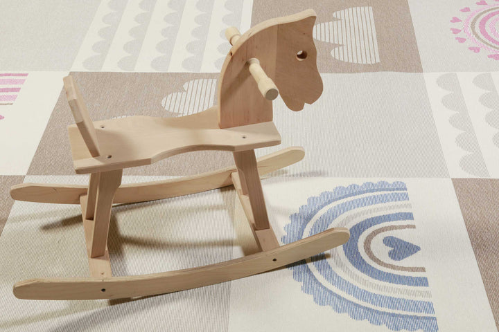 Lovely Rainbow Teppich beige Hochflor rechteckig