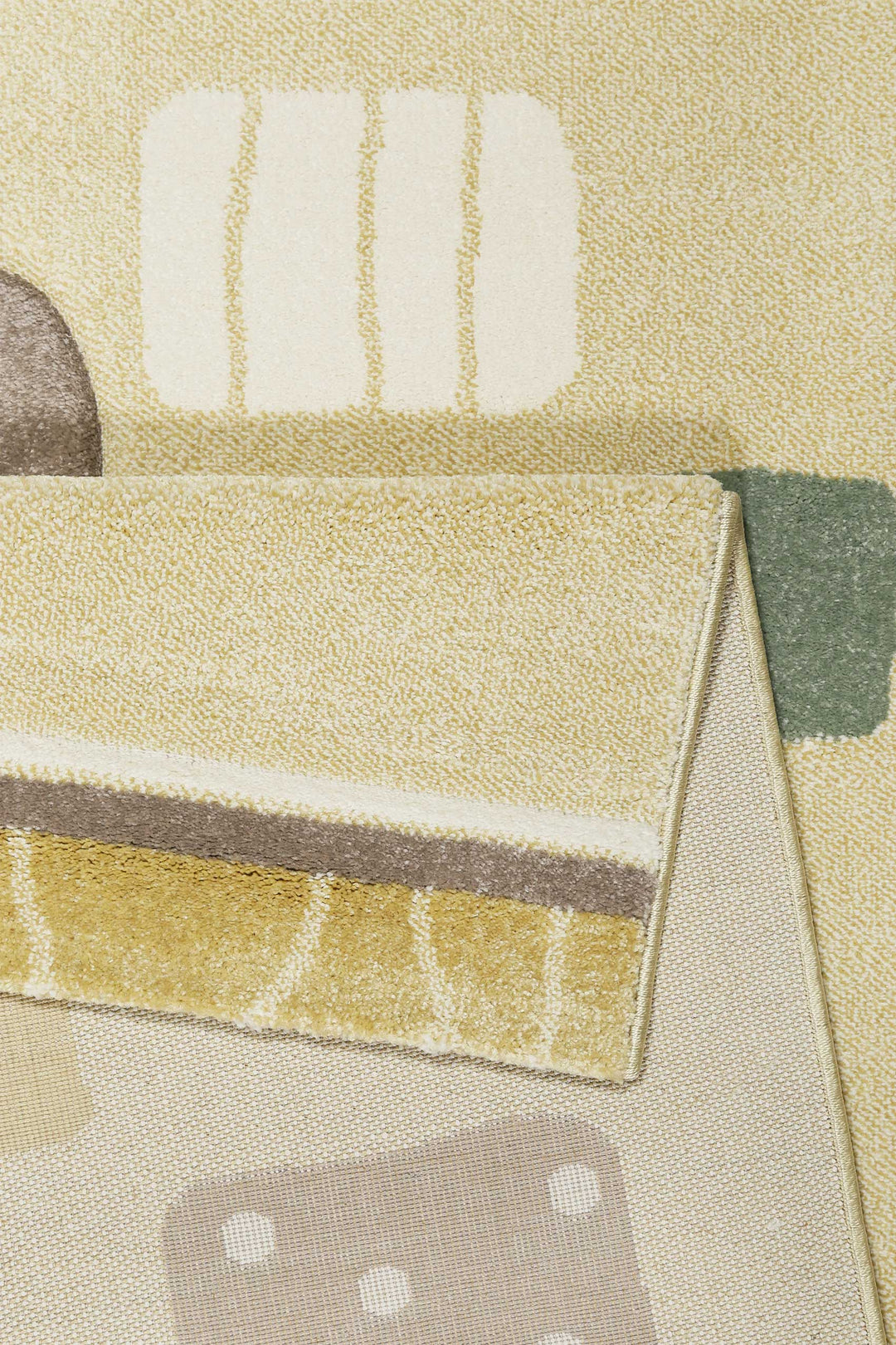 Lucky Zoo 2.0 Teppich beige Kurzflor rechteckig