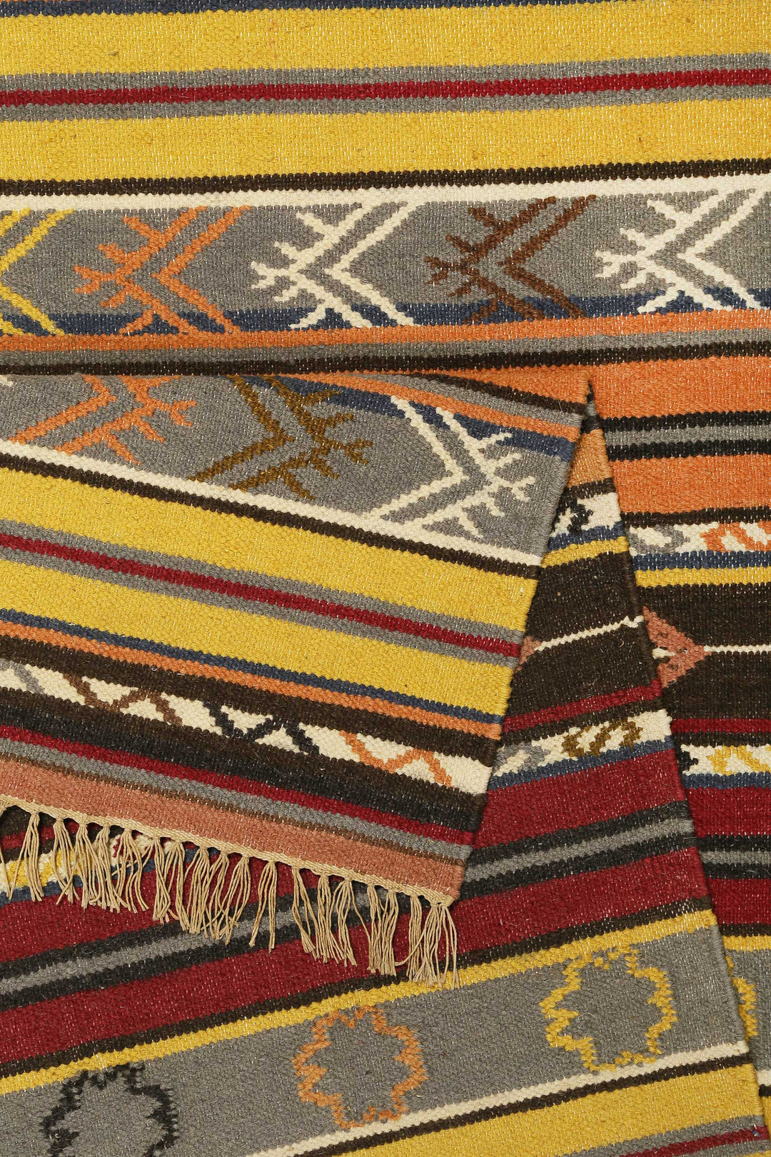 Mahal Teppich multicolor Kurzflor rechteckig
