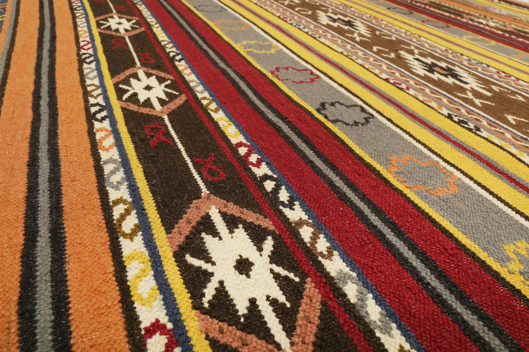 Mahal Teppich multicolor Kurzflor rechteckig