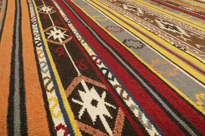 Mahal Teppich multicolor Kurzflor rechteckig