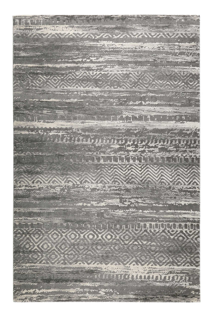 Makai Teppich grau Kurzflor rechteckig