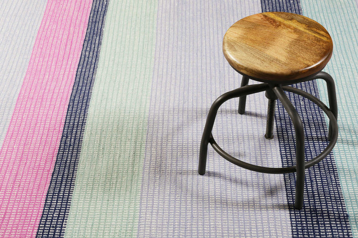 Makon Kelim Teppich grau Kurzflor rechteckig