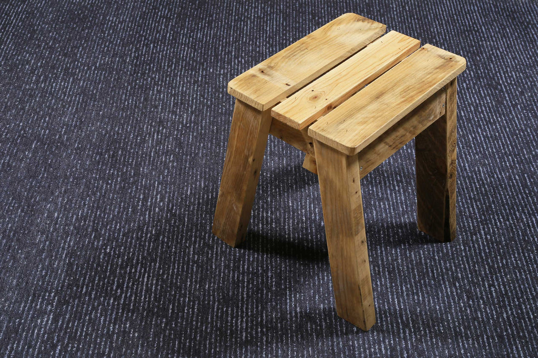 MARLY Teppich dunkelblau Kurzflor rechteckig