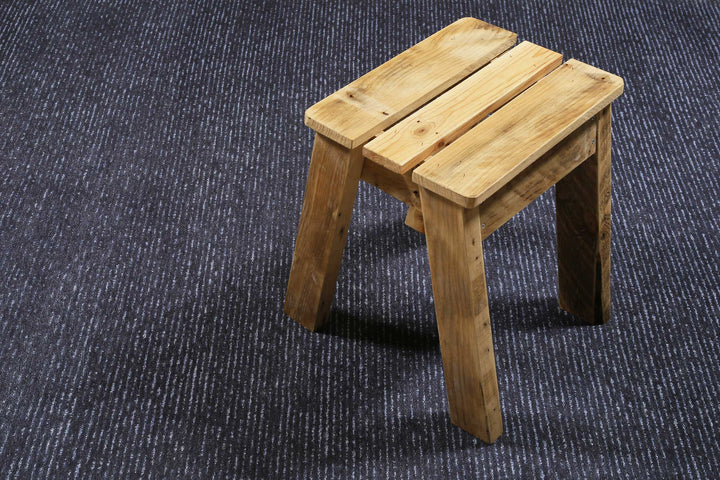 MARLY Teppich dunkelblau Kurzflor rechteckig