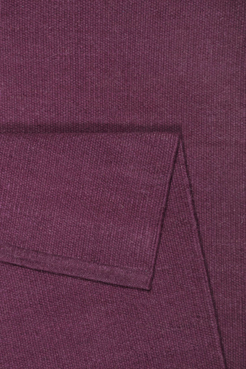 Esprit Kelim Teppich Lila Violett aus Wolle » Maya 2.0 «