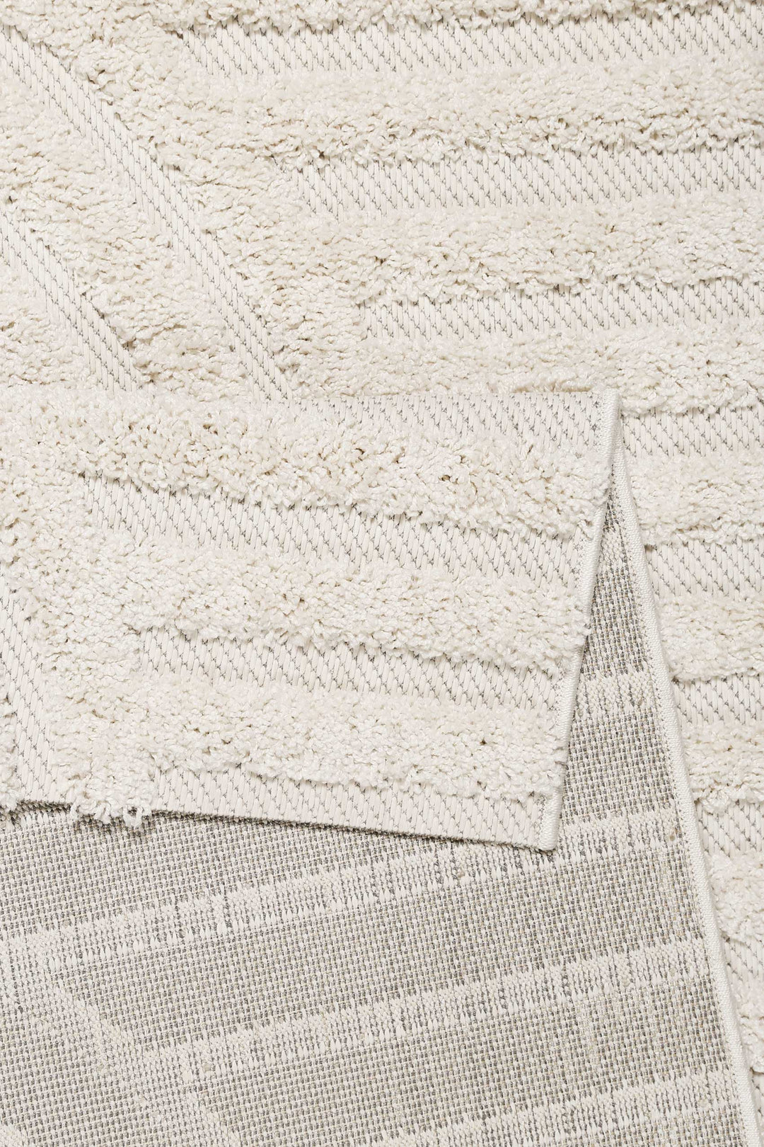 Miles Outdoor creme beige Kurzflor rechteckig