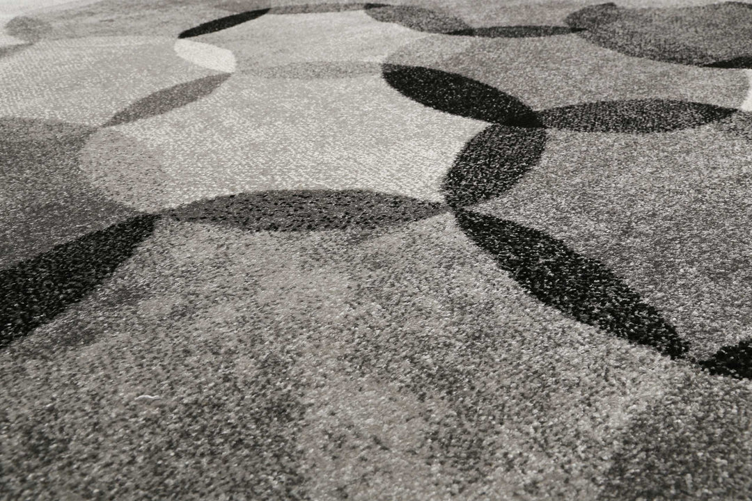 Modernina Teppich grau Kurzflor rechteckig