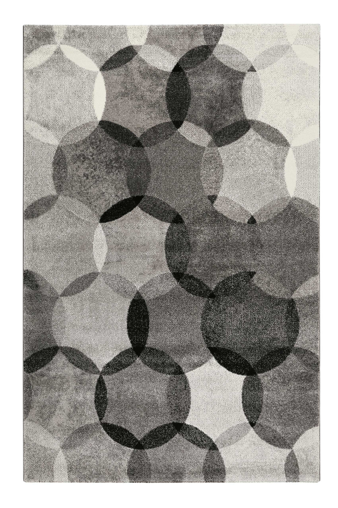 Modernina Teppich grau Kurzflor rechteckig