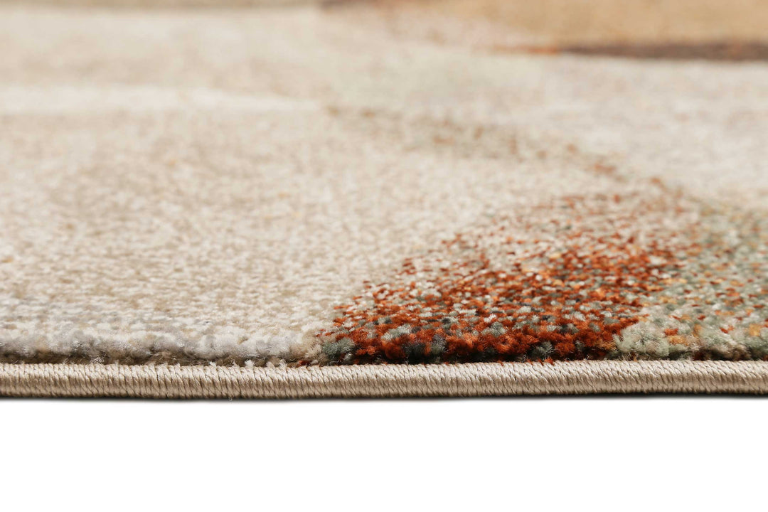 Modernina Teppich cognac Kurzflor rechteckig