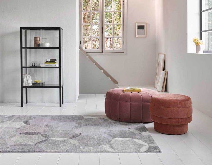 Modernina Teppich beige Kurzflor rechteckig