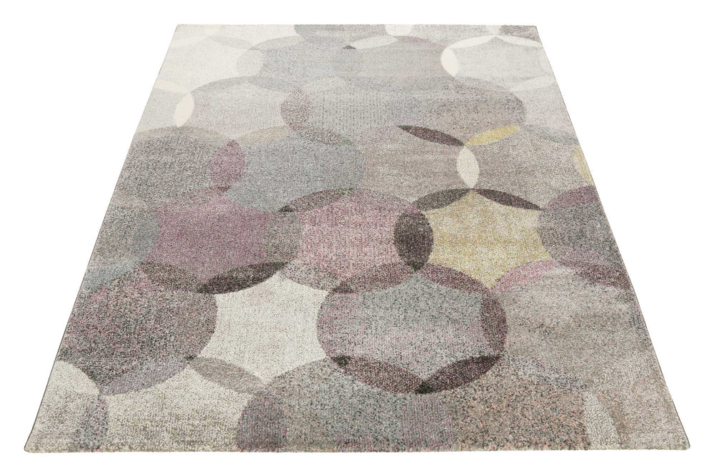 Modernina Teppich beige Kurzflor rechteckig