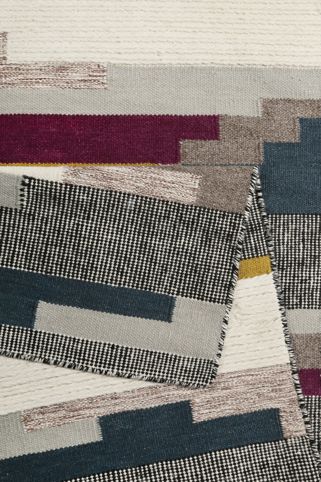 Natham Kelim  Teppich multicolor rechteckig