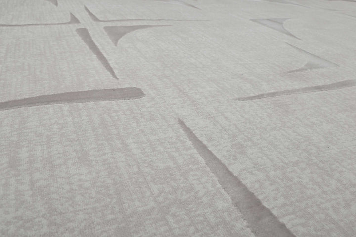 Nelle Teppich grau Kurzflor rechteckig