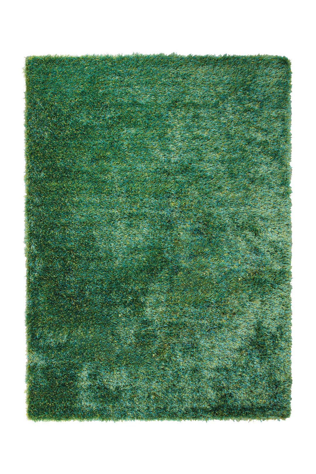 New Glamour  Teppich grün Hochflor rechteckig