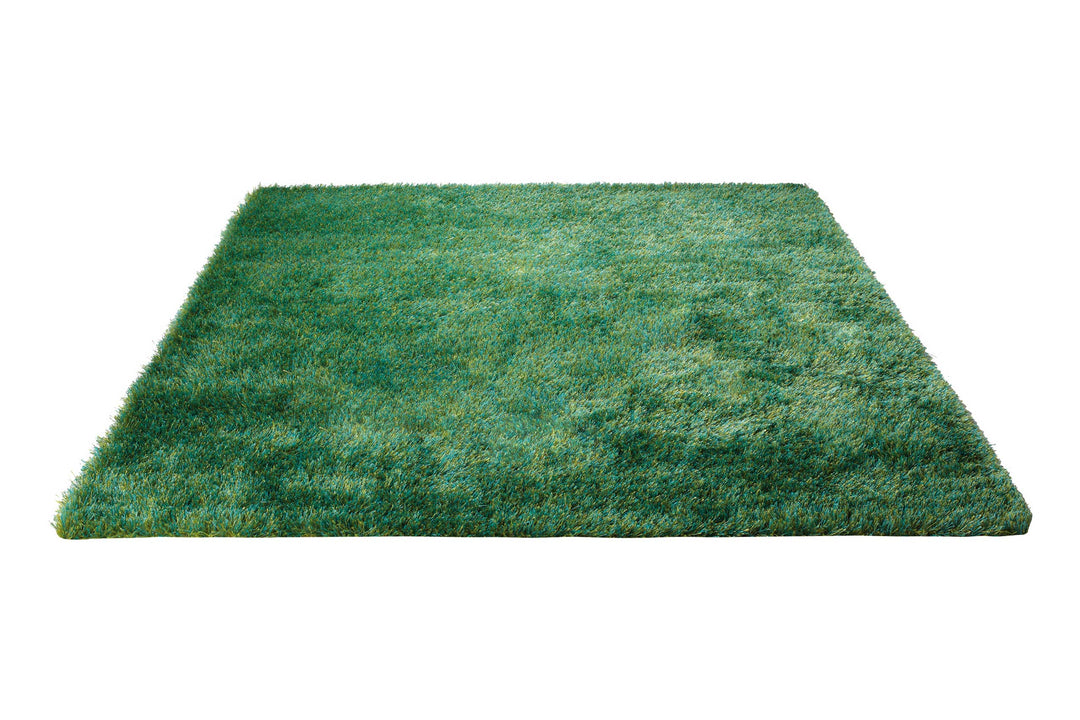 New Glamour  Teppich grün Hochflor rechteckig