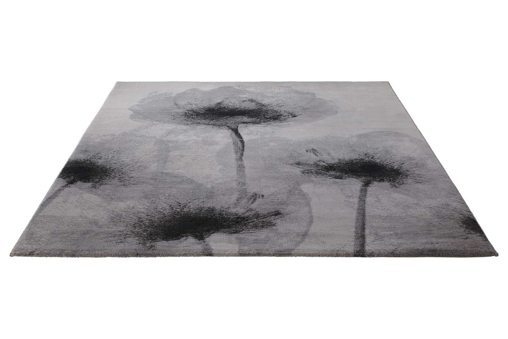 Night Shade Teppich silber Kurzflor rechteckig