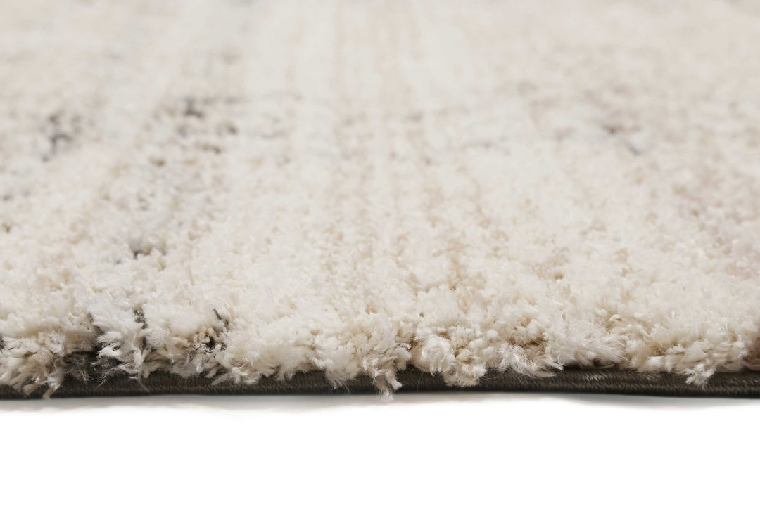Nora Teppich creme weiß Hochflor rechteckig