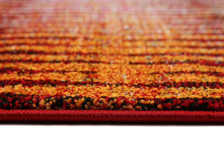 Ocean View Teppich pink Kurzflor rechteckig