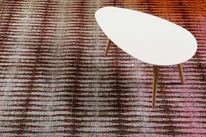 Ocean View Teppich pink Kurzflor rechteckig