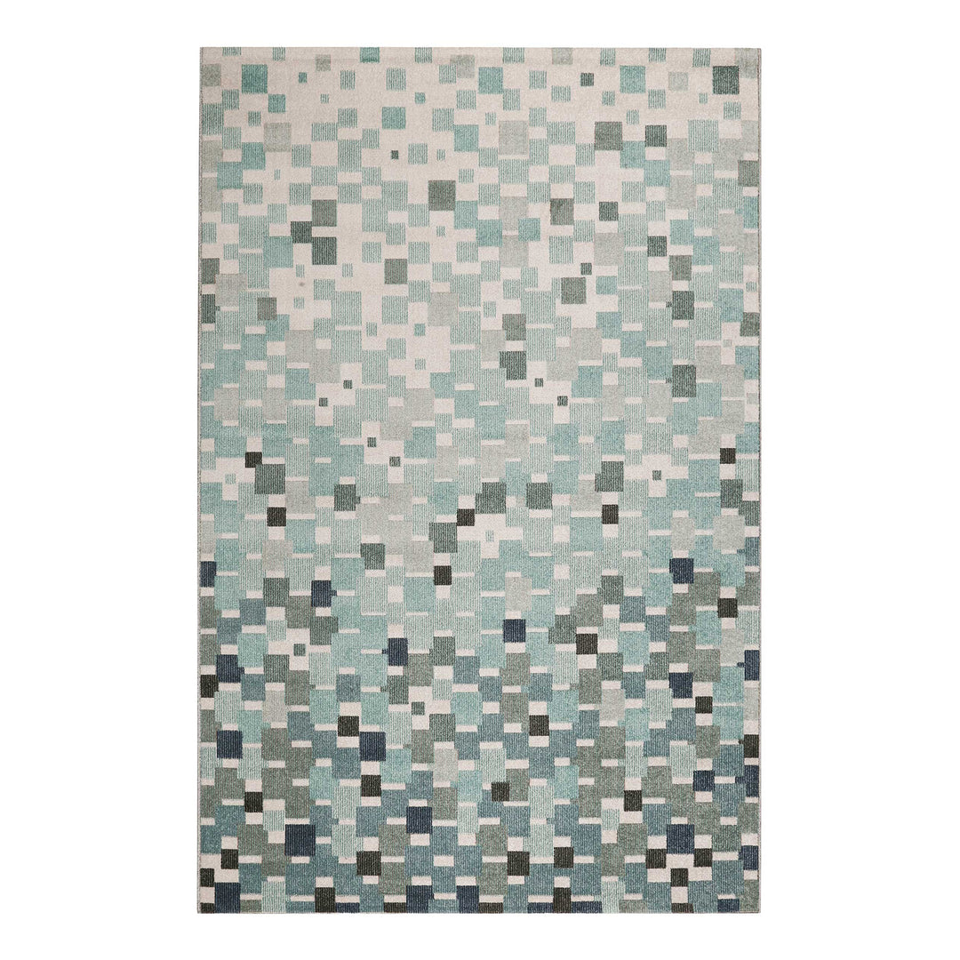 Pacific Outdoor blau Kurzflor rechteckig