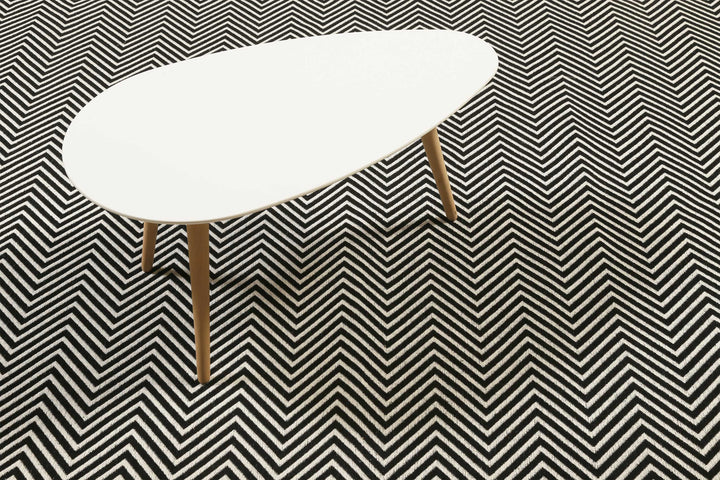 Paulsen Teppich schwarz Hochflor rechteckig