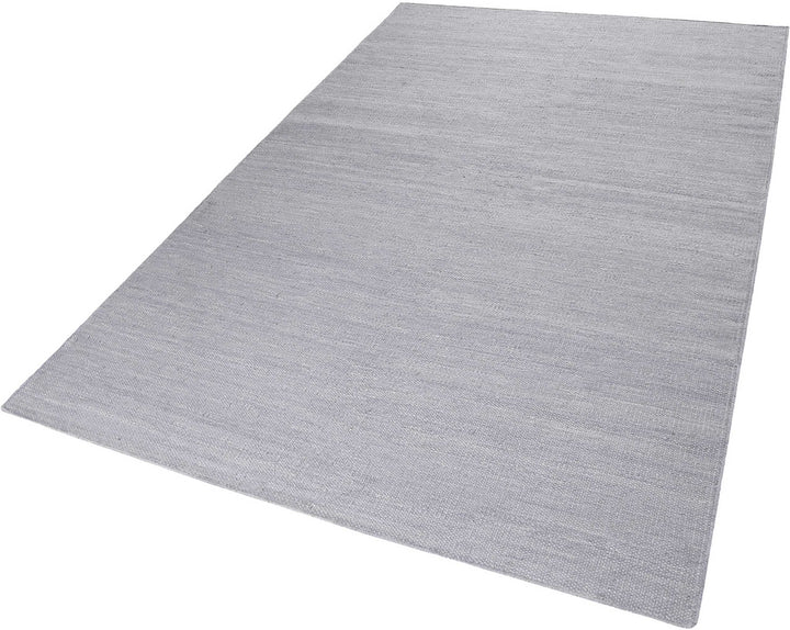 Rainbow Kelim Teppich grau Kurzflor rechteckig