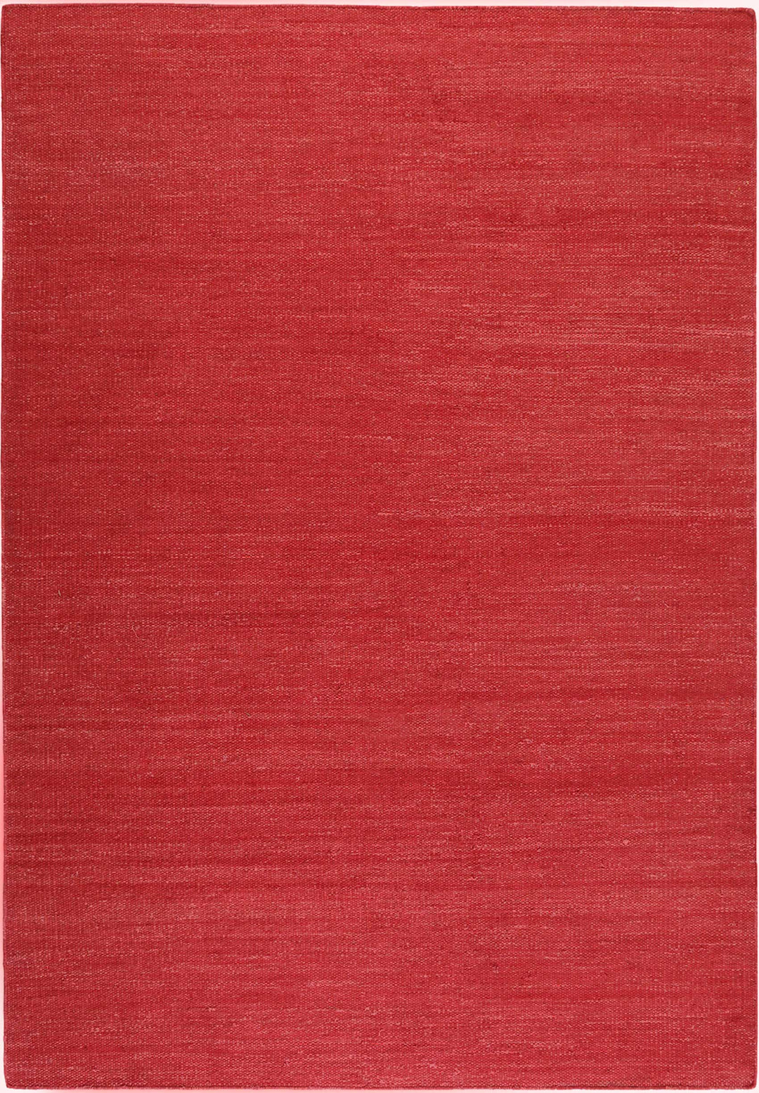 Rainbow Kelim Teppich rot Kurzflor rechteckig