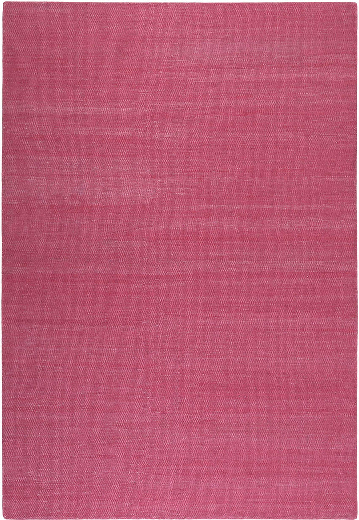 Rainbow Kelim Teppich pink Kurzflor rechteckig