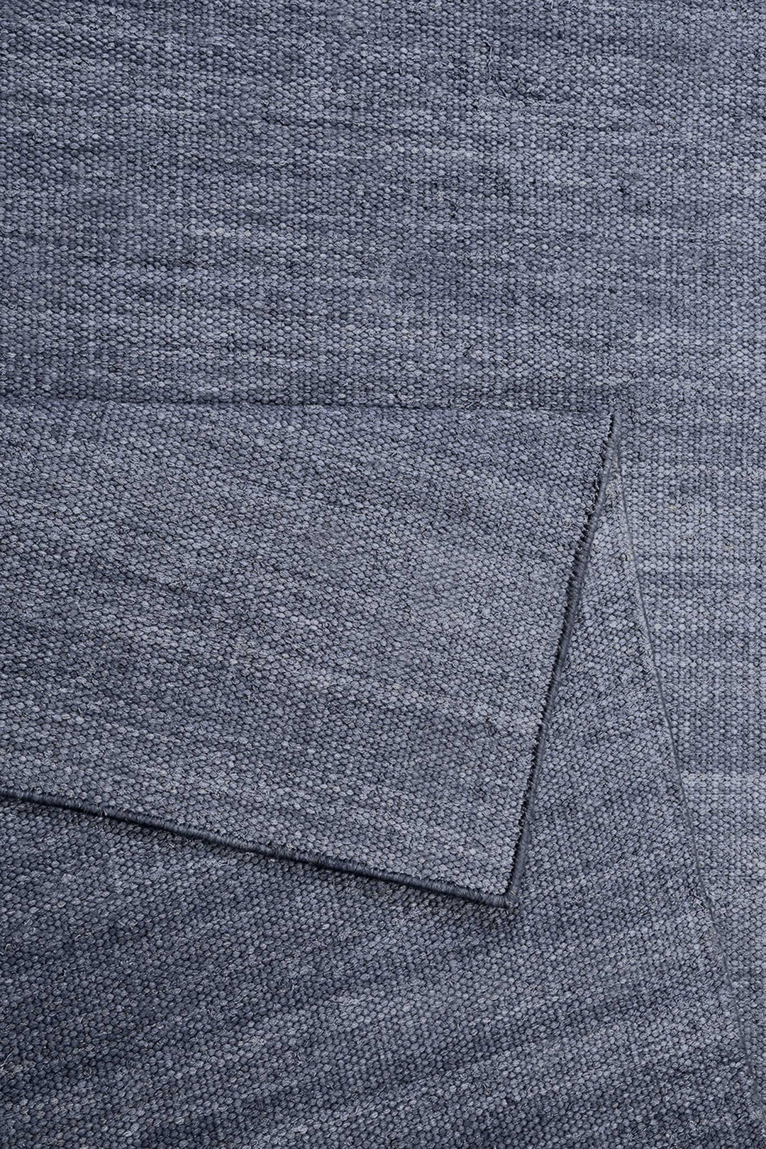 Rainbow Kelim Teppich blaugrau Kurzflor rechteckig