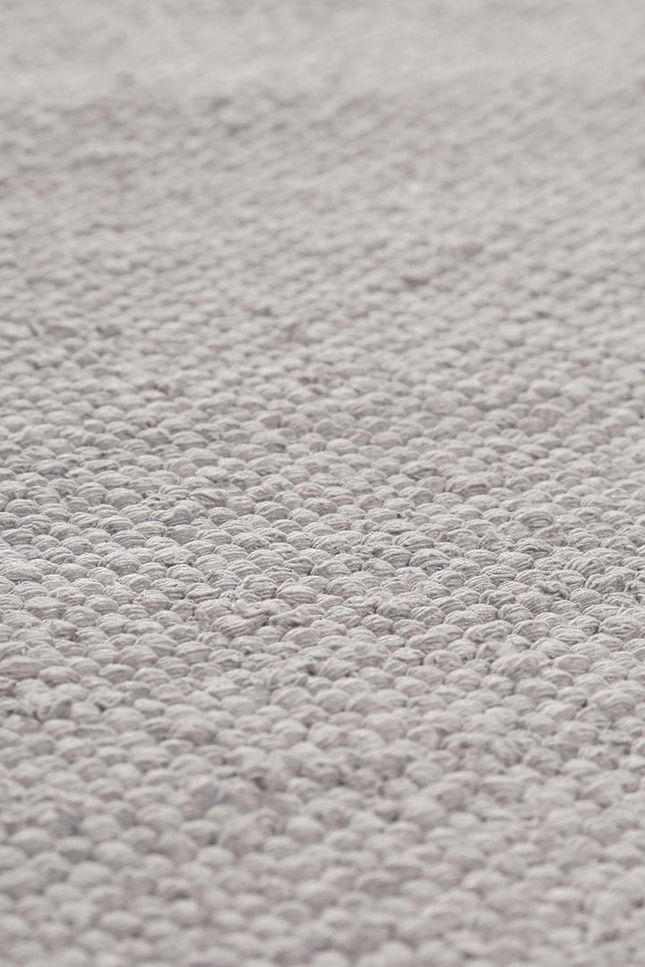 Rainbow Kelim Teppich hellgrau Kurzflor rechteckig