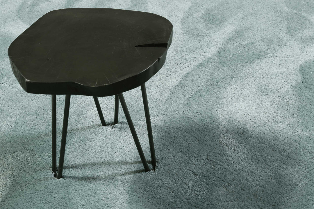 #relaxx Teppich mintgrün Hochflor rund