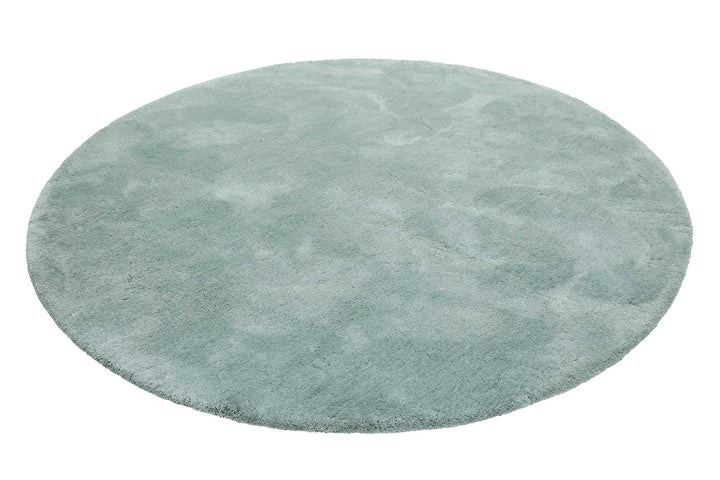 #relaxx Teppich mintgrün Hochflor rund
