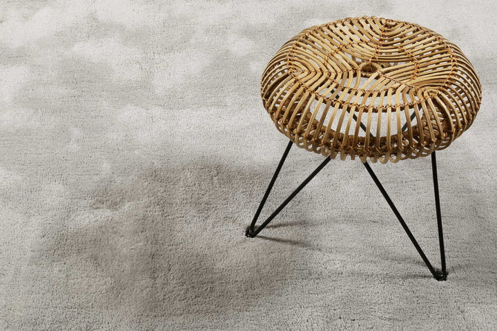 #relaxx Teppich hellgrau creme Hochflor rechteckig