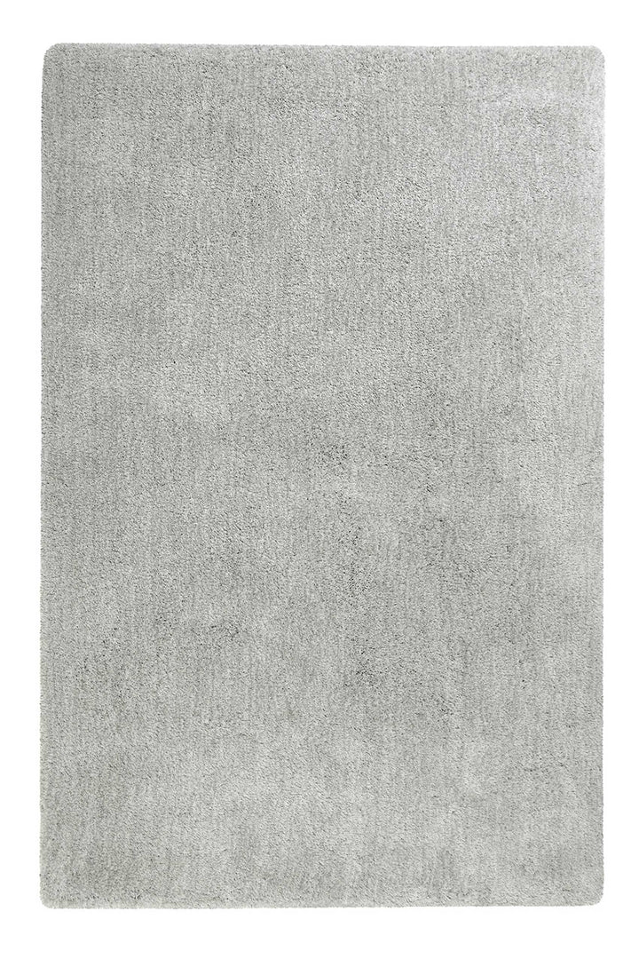 #relaxx Teppich hellgrau creme meliert Hochflor rechteckig