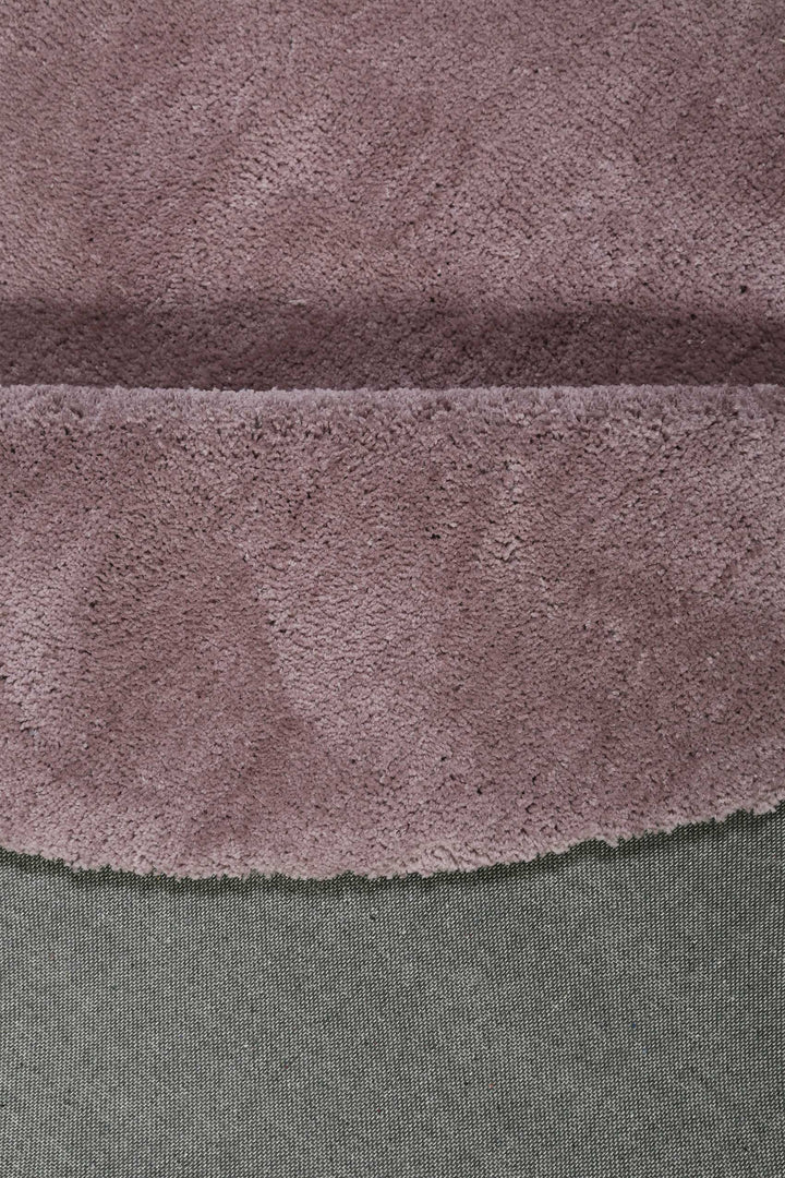 #relaxx Teppich altrosa Hochflor rund